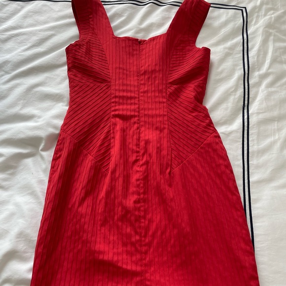 Marc New York By Andrew Marc Red Dress Size: 4 - Picture 2 of 4